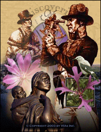 Home page image from Discovering Lewis and Clark