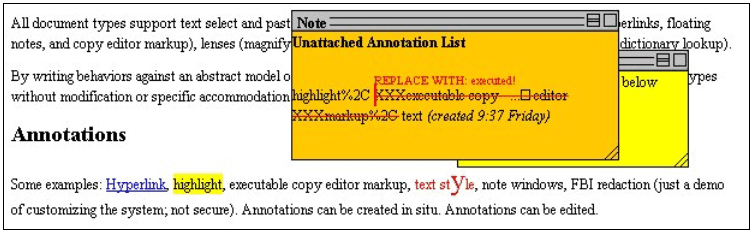 image of stand-off annotations