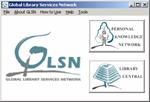 Screen shot of access panel page for the Global Library Services Network