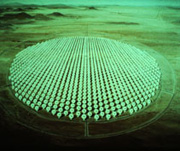 NASA image of a radio telescope design