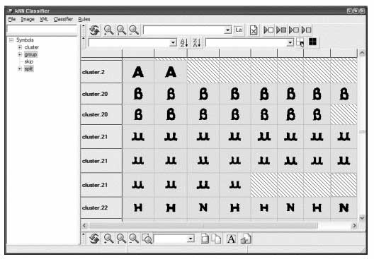 Image showing the beginning of a training session with clustering