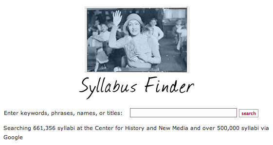 Image of Syllabus Finder