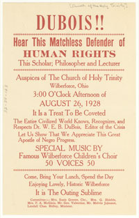 Photograph of Handbill