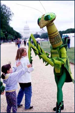  Costumed participant in Bug Day 1999