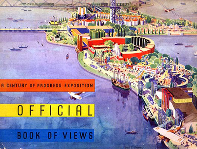 Viewbook, Joseph Urban's Rainbow City, 1933 Chicago Century of Progress Exposition.