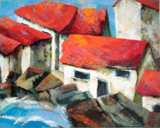 Looking Outwards. Artist: Catherine Barnes. Painting