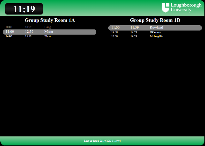 Room Availability Level 1