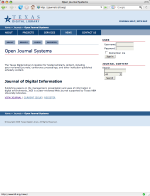 thumbnail of TDL Journals web page