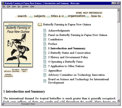 Figure 3: Reading a book in the HDL