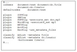 Configuration file