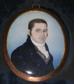 Miniature portrait of Judge John Overton, 1804