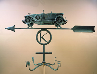 Weather Vane/Model of a Cadillac V-16 Sport Phaeton, 1931.